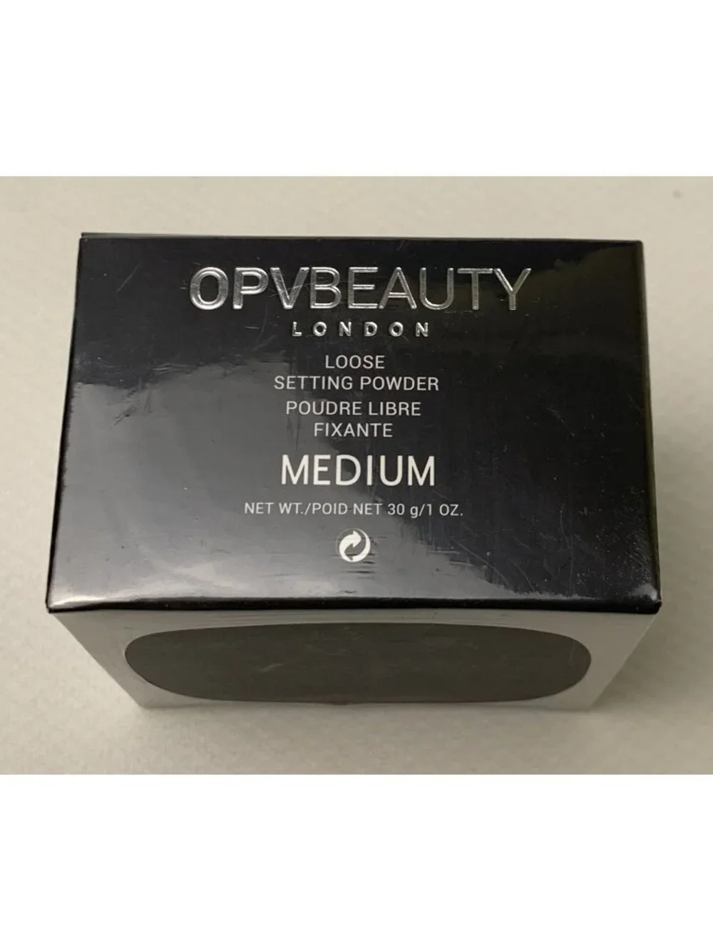 OPV Beauty London Loose Setting Powder 30g Medium Matte Finishing Makeup SEALED